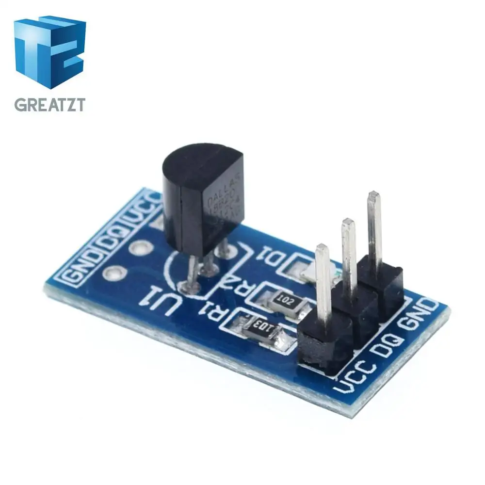 Модуль датчика измерения температуры DS18B20 GREATZT 1 шт. для arduino|module temperature|module for