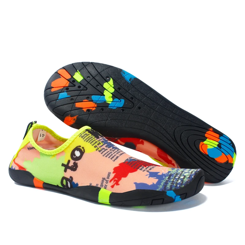 

Unisex Sneakers Swimming Shoes Water Sports Aqua Seaside Beach Surfing Slippers Upstream Light Athletic Footwear For Men Women