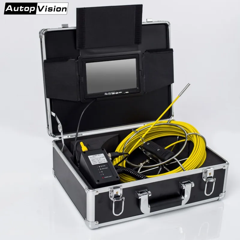 DHL Free WP70 50M подводная мини камера 7 &quotTFT LCD 6 5/17/23 мм канализационный трубопровод