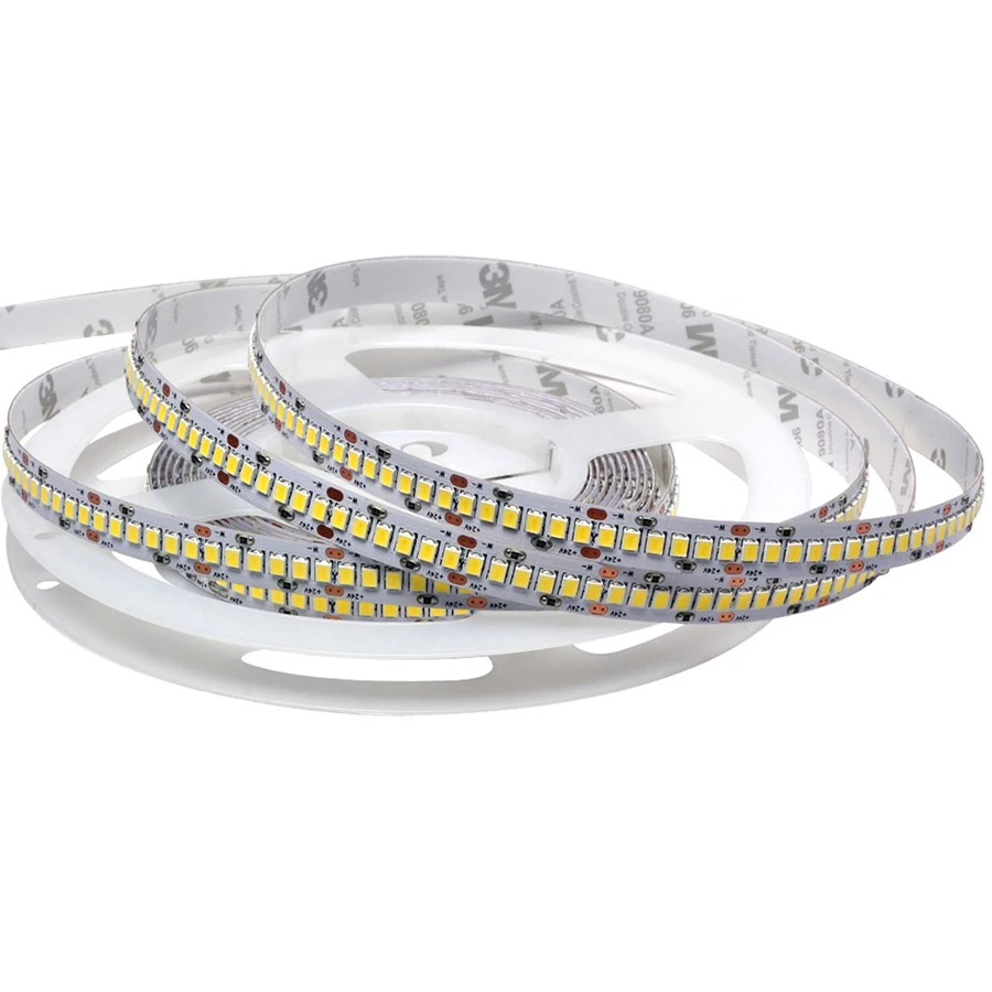 Светодиодная лента высокой яркости 1 м 2 3 4 5 светильник 2835 SMD 12 в пост. Тока 240