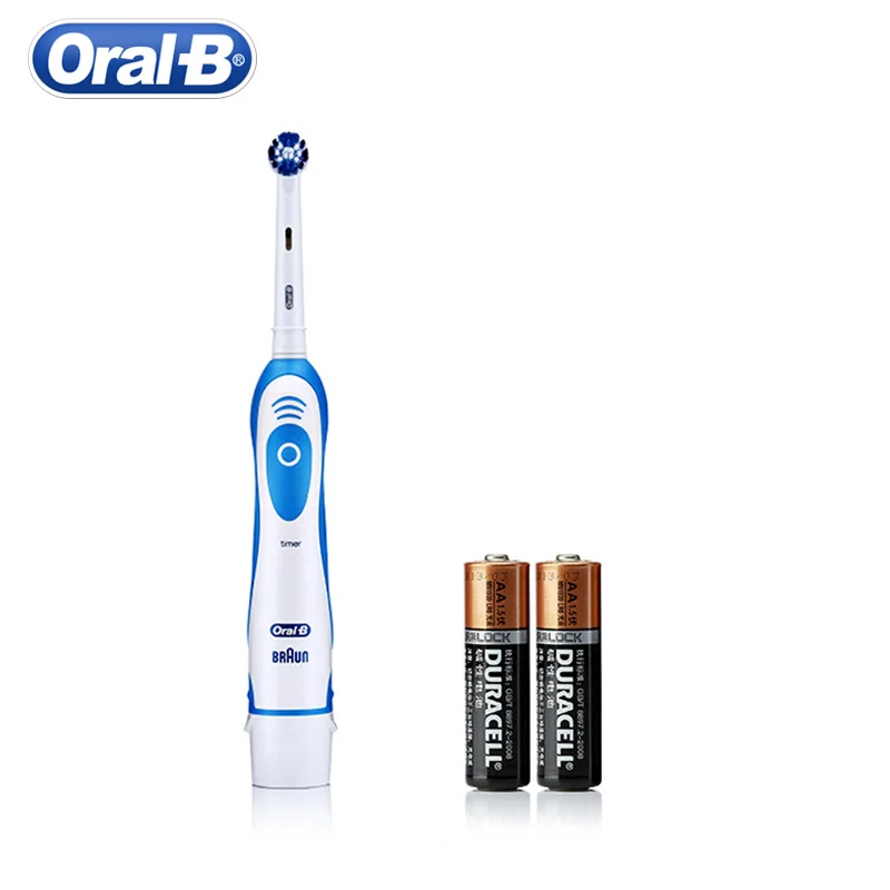 Оригинальная электрическая зубная щетка Oral B портативная с питанием от Baterry