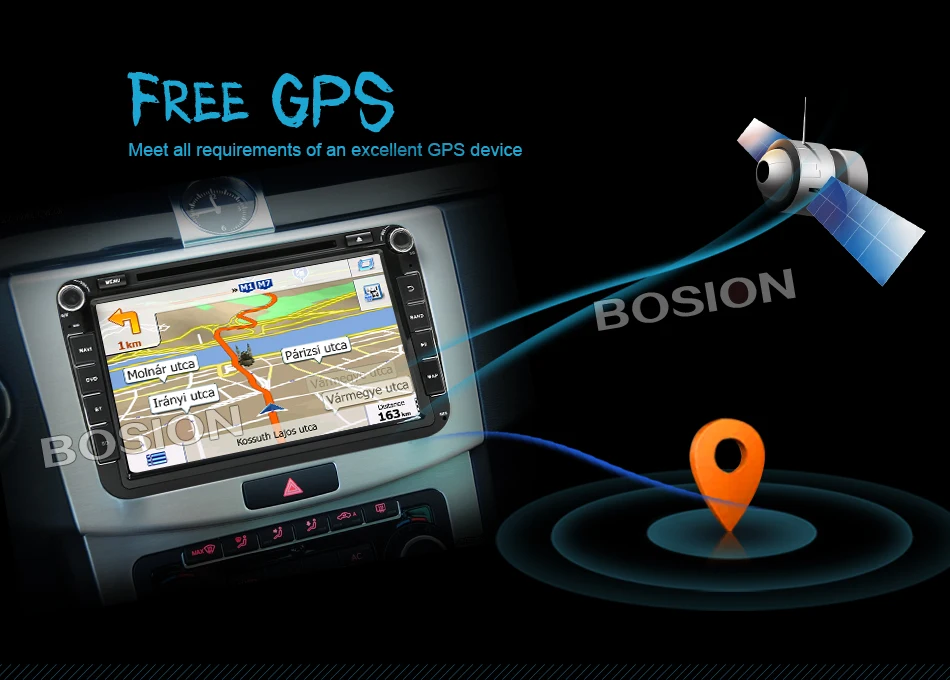 Автомобильный 2din VW дешевые dvd плееры для Volkswagen GOLF VI навигация GPS Bluetooth Радио USB IPOD