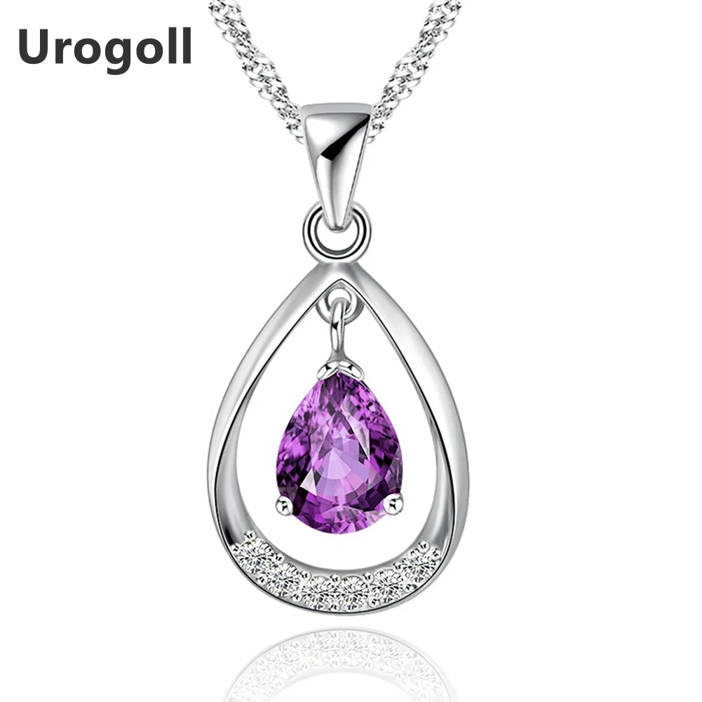 

Classic Fine Jewelry Wholesale Genuine sterling silver jewelry 925 Sterling Silver Necklace for Women Christmas Gift Jewelry
