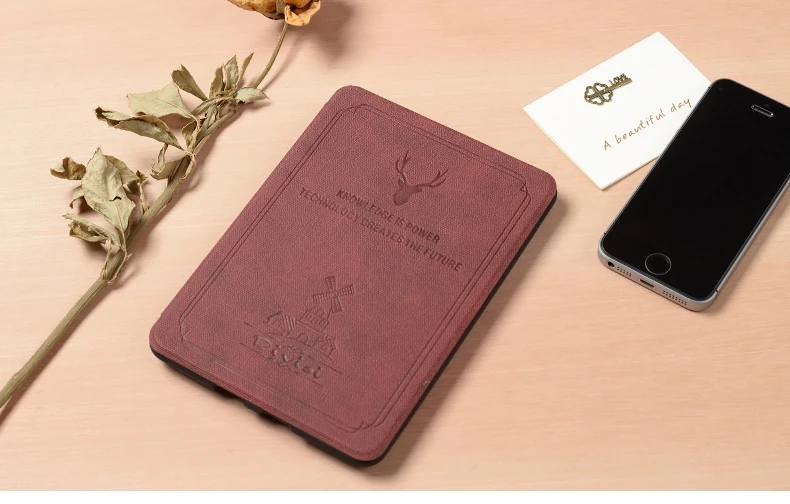 Чехол для Amazon Kindle Paperwhite 4 с принтом оленя силиконовый чехол 10 поколения Тонкий Умный Магнитный Мягкий защитный чехол