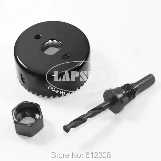 9pc/Lot Hole Saw Drill Bit Kit Cutter Set Holesaw For Aluminum Iron Sheet Plastic Wood (F22-9) 18 22 24 30 32 38 43mm 53mm 63mm |