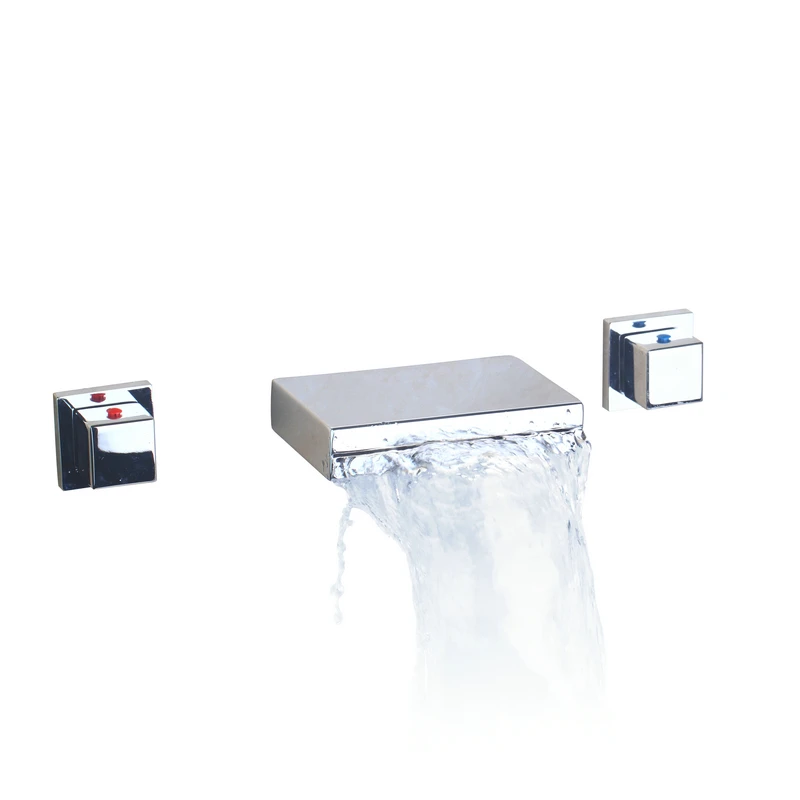Набор смесителей для ванной OUBONI латунный тройник Водопад комнаты 3 шт.|shower mixer|bathtub