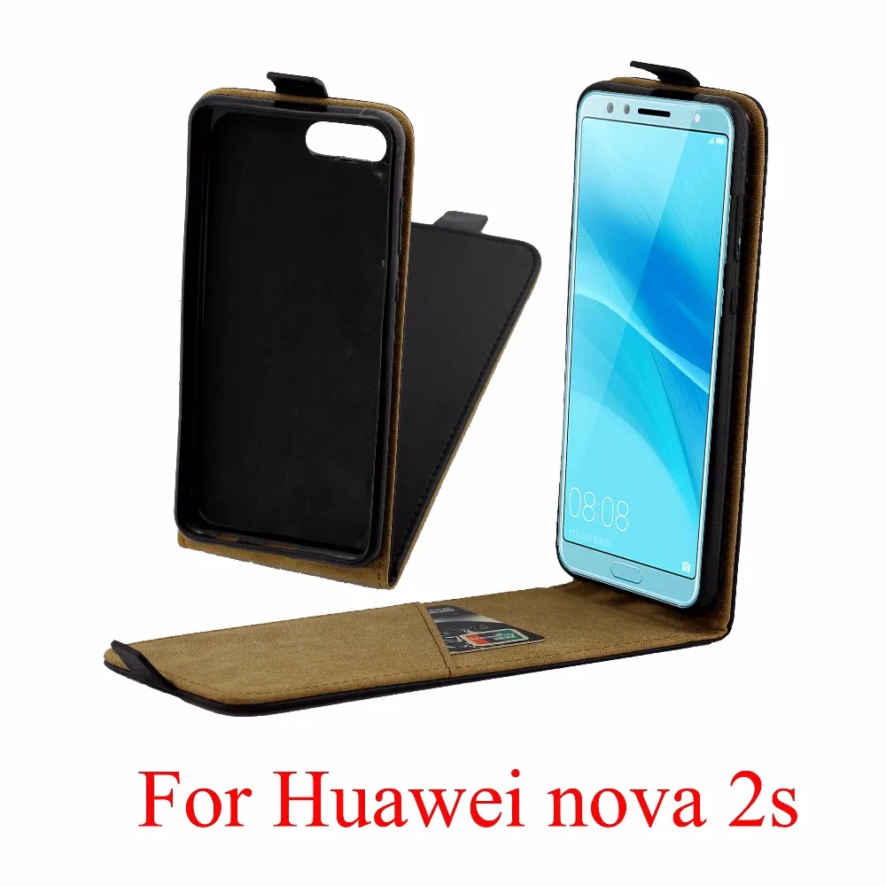 Винтажный флип чехол из искусственной кожи для Huawei Nova 2S 5 94 &quot чехлы телефонов