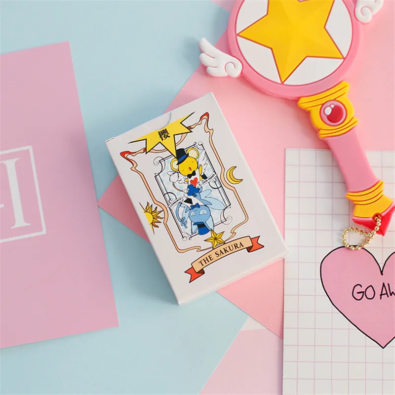 1 колода Разнообразие Магия сакуры игральные карты Таро косплей реквизит аниме