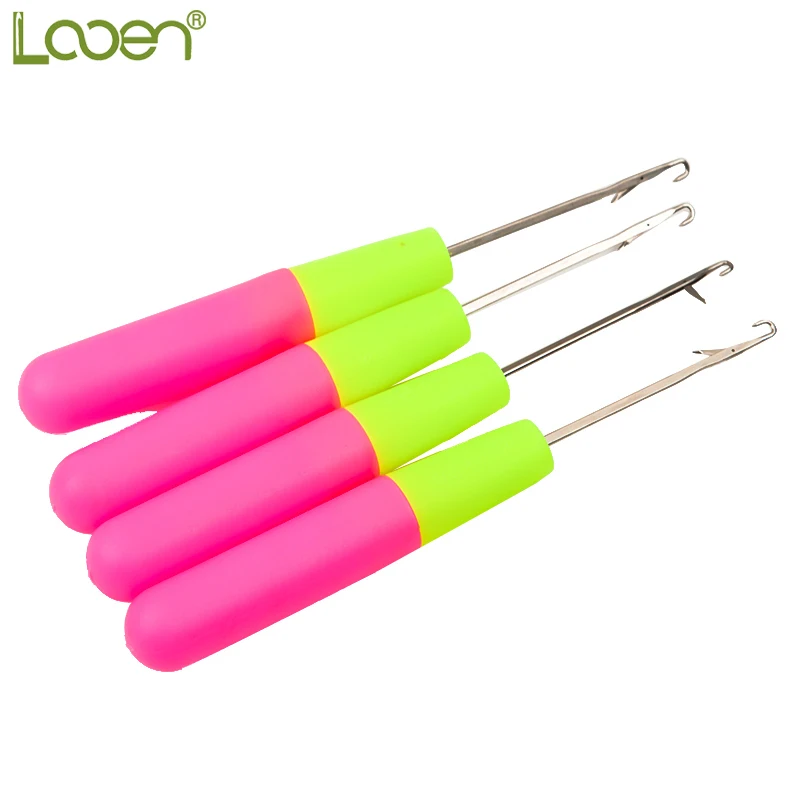 Инструменты для вязания 4 шт./компл. пряжа ковров крючком с язычком иглы