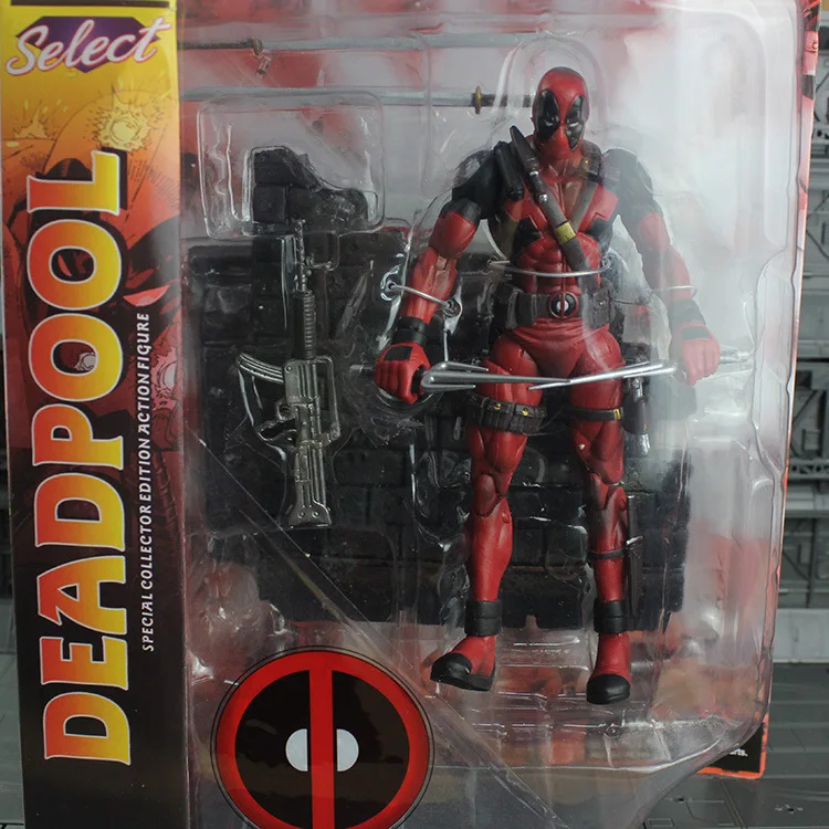 Фильм Figura 18 см супер герой X-men Дэдпул экшен-фигурка из ПВХ Da Collezione модель игрушки |