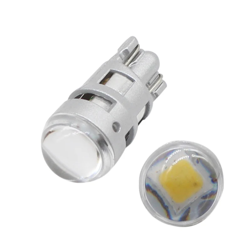 

10x LED T10 3030 1 SMD Car lamps Interior License Plate Light 194 168 501 W5W Auto Lamp T10 Car Clearance Reading lamp