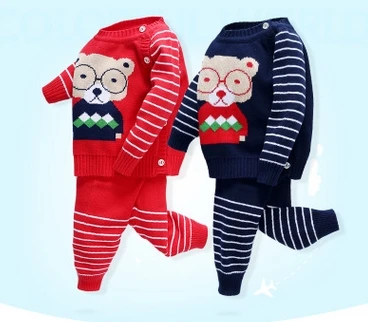 Вязаный зимний свитер для мальчиков и девочек детская вязаная куртка одежда с