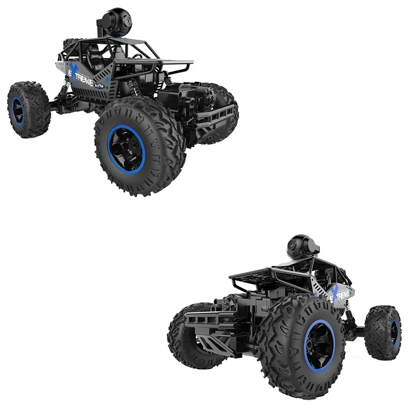 Перезаряжаемый Радиоуправляемый автомобиль с камерой 4Wd 2,4G пульт дистанционного управления внедорожный автомобиль сильный внедорожное исполнение подарок для Childre