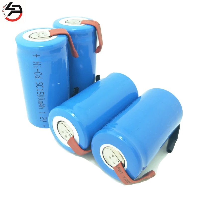 Аккумуляторная батарея Laipuduo 4 шт. 1 2 В 1500 мАч SC power bank 0 2c зарядка и разряд