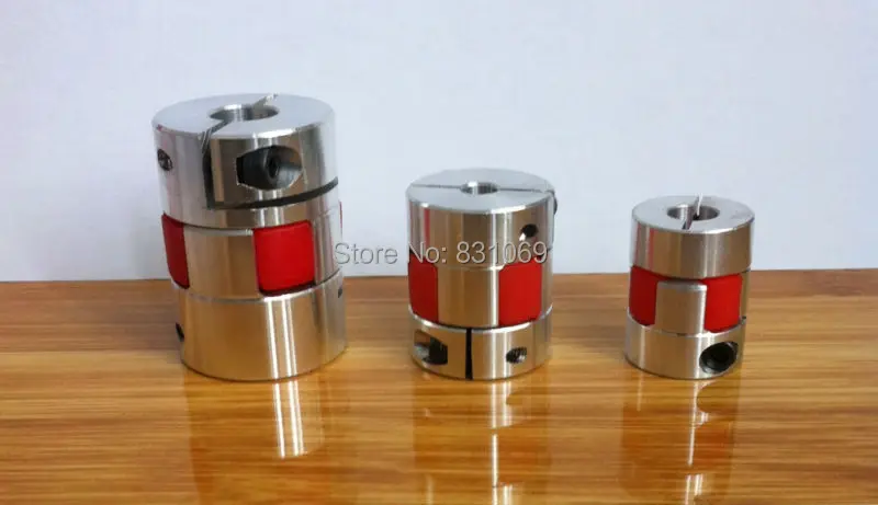 

1Pcs BF 6.35mm x 10mm 6.35mm to 10mm D30 L42 Flexible Coupling Plum Coupling CNC Shaft Coupler Encoder Connector Brand New