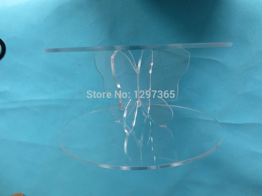 

Free Shipping Butterfly Bracket Acrylic Wedding Cake Stand Cupcake Stands