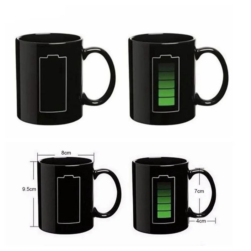 Креативная батарейка Волшебная чашка с положительным изменением энергии