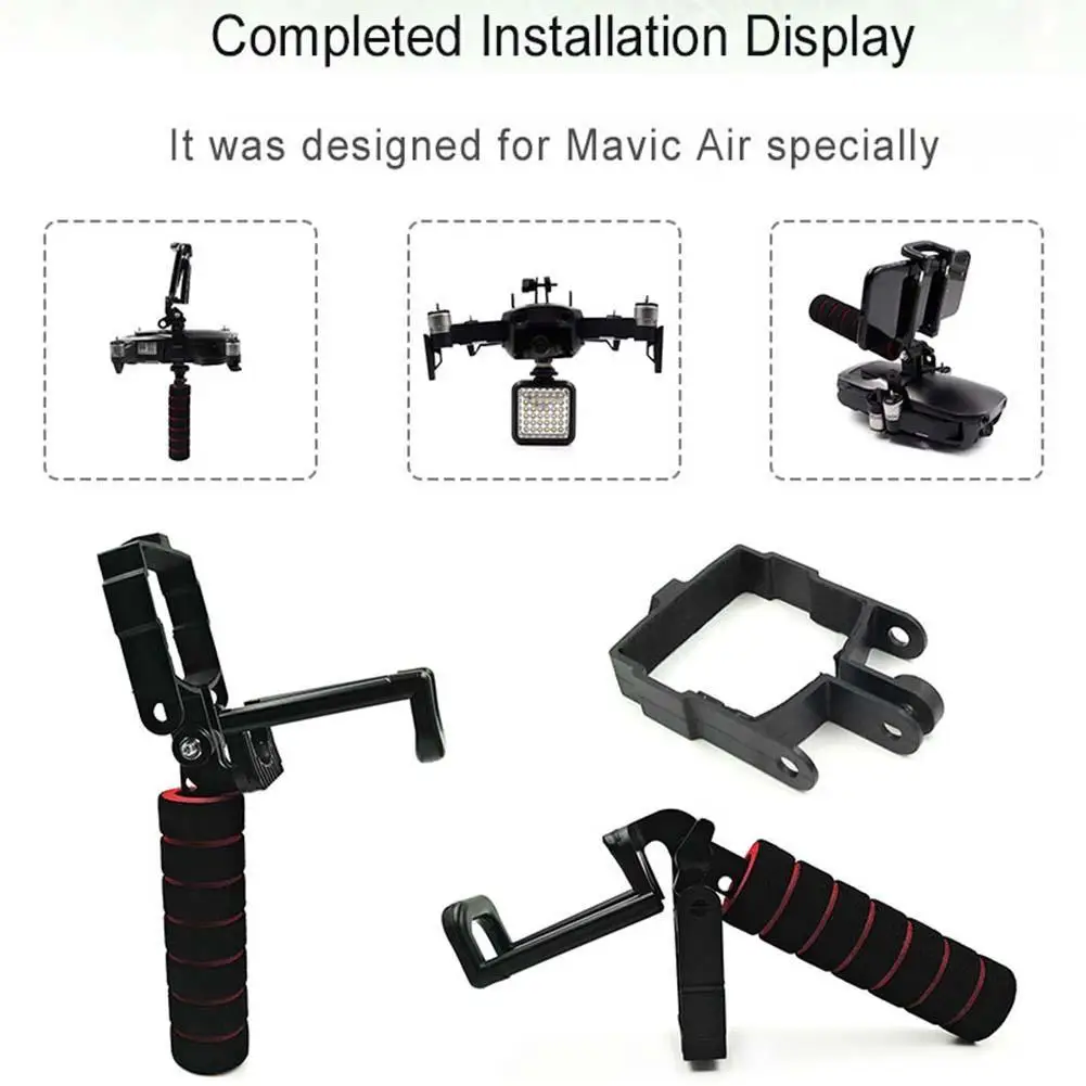 Фото For DJI MavicAir Camera Drone FPV Quadcopter Handheld Steadygrip Modification Kit Phone Portable Handle Gimbal Stabilizer Электроника For DJI MavicAir Camera Drone FPV Quadcopter Handheld Steadygrip Modification Kit Phone Portable Handle Gimbal Stabilizer Электроника