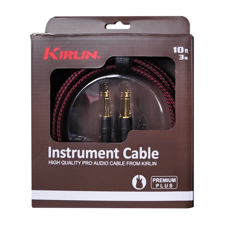 

High Quality Kirlin IWB-201BSG 3M/6M cable electric guitar line bass line instrument cable line Copper