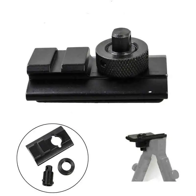 Тактический страйкбол 20 мм сошки адаптер Охота сошка для стрельбы планка Вивера