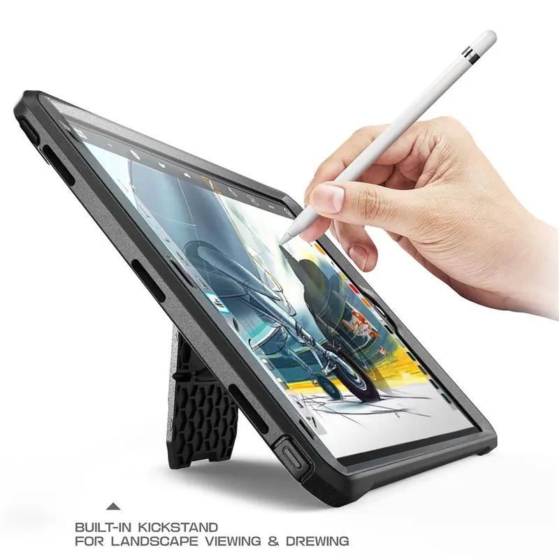 SUP чехол для ipad Air 3 10,5, для ipad PRO 10,5 чехол UB PRO сверхпрочный полноразмерный прочный Чехол со встроенной защитной пленкой