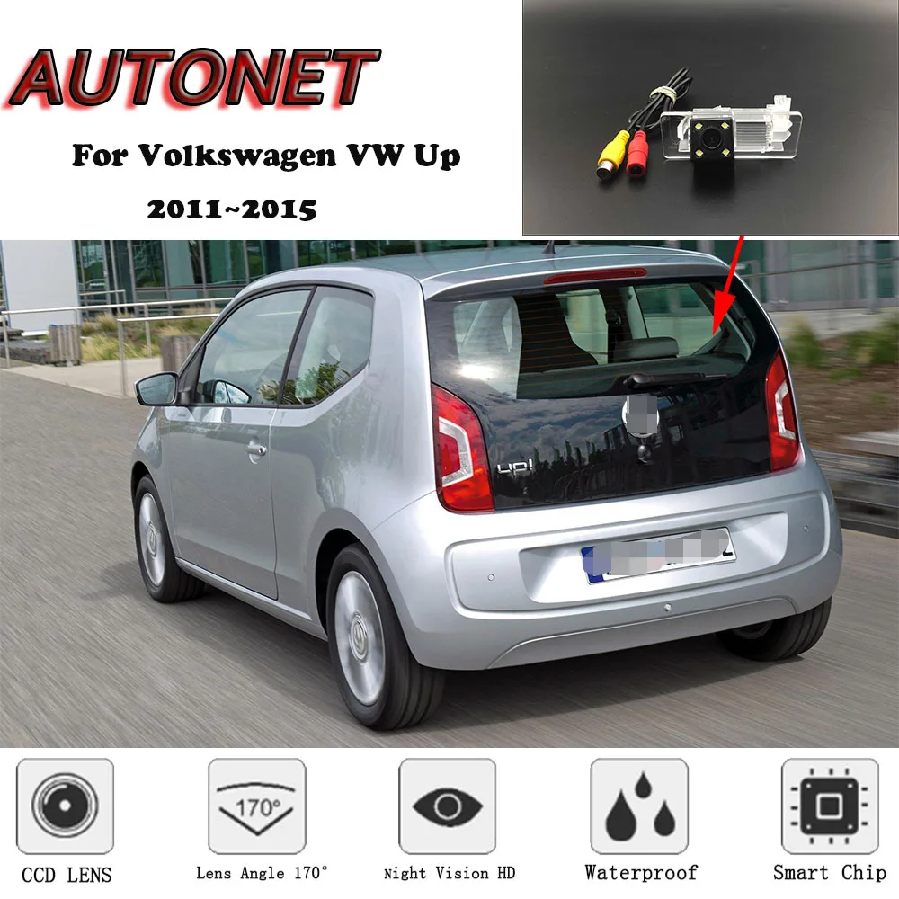 Резервная камера заднего вида для Volkswagen VW Up SEAT Mii Skoda Citigo 2011 ~ 2015 HD/CCD ночного