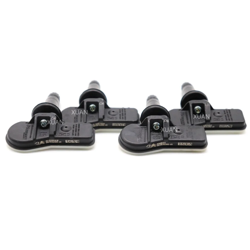 XUAN 4 шт. датчик давления в шинах TPMS 9811536380 9673860880 для Citroen Berlingo Multispace C5 C-Elysee DS9 207 Tepee Van