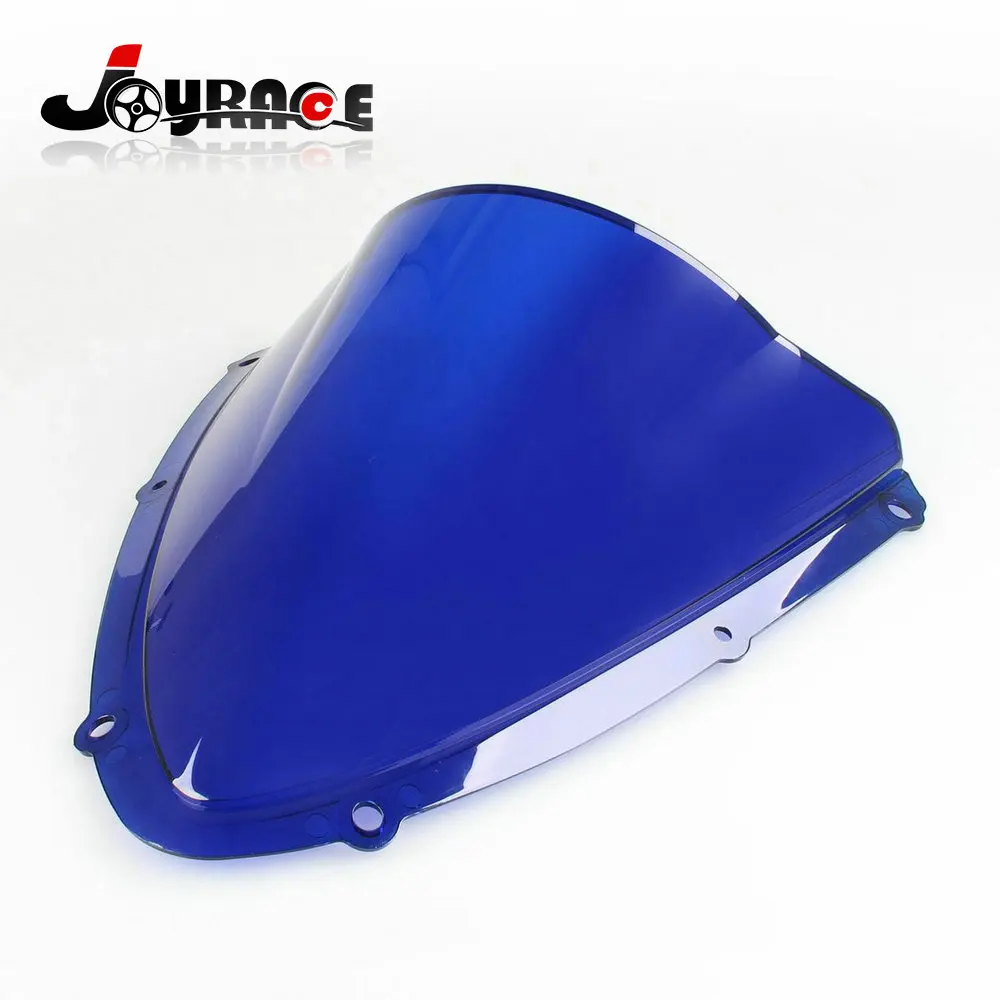 Лобовое стекло дымчатое лобовое для Suzuki GSXR 600/750 2008 2009 K8|windshield windscreen|double bubbledouble bubble
