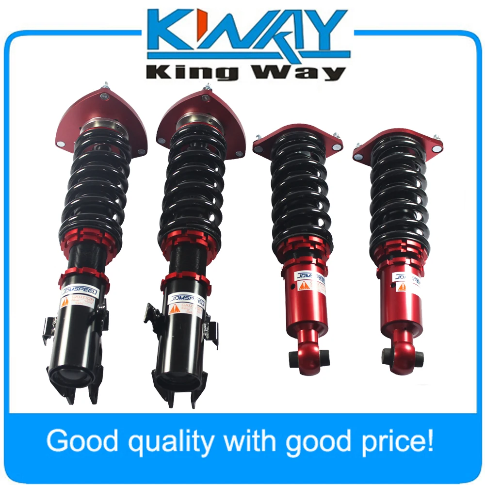 Новый Полный комплект амортизаторов Coilover красного цвета подходит для Subaru Impreza 2008
