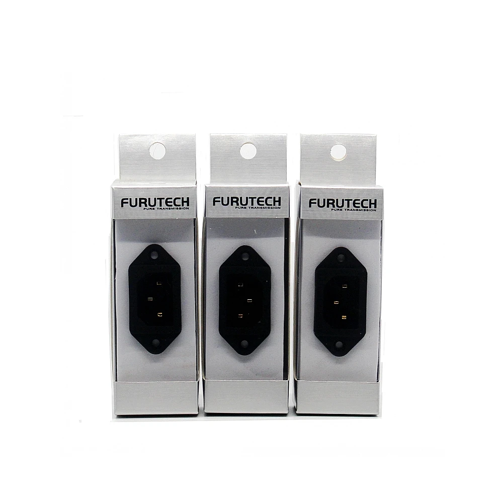 FURUTECH FI-06(G) AC IEC Входная розетка Чистая медь Позолоченные 3 шт. матихур HIFI мощность оригинальная упаковочная коробка