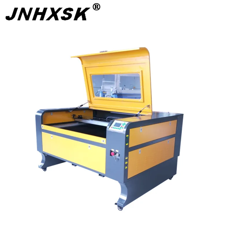 JNHXSK новый дизайн 100 Вт Reci W2 TS1080 1080 Лазерная гравировальная и режущая машина