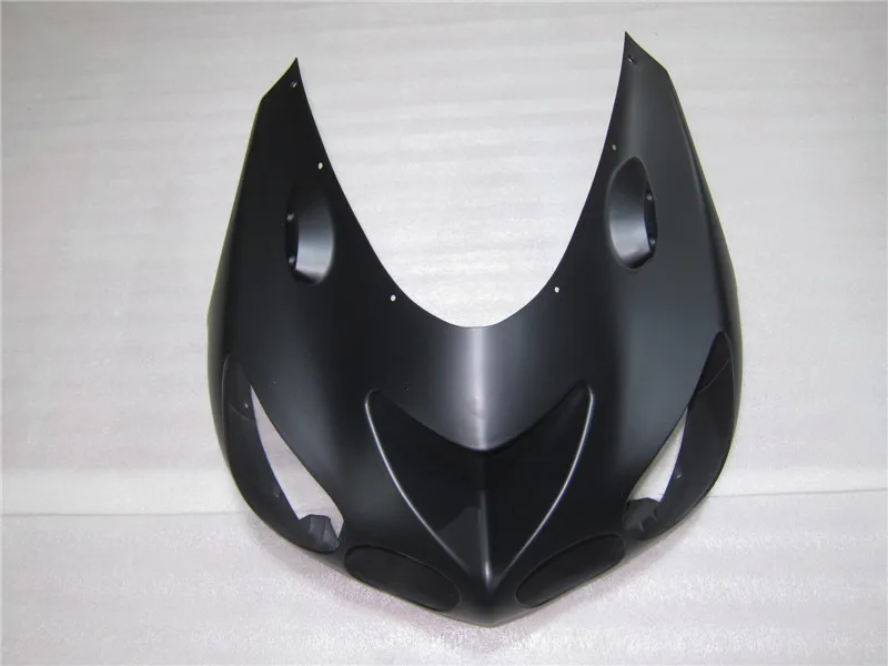 Литьевая форма 100% подходит для Kawasaki ZX 14R 2006 2011 белый цвет пламени в черном