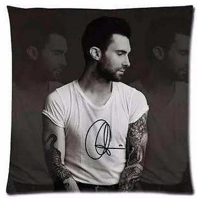 

Luxury Printing Fashion Maroon 5 Adam Levine Pillowcase Cover Square Zippered Speical Pillowcase Unique Pillow Sham