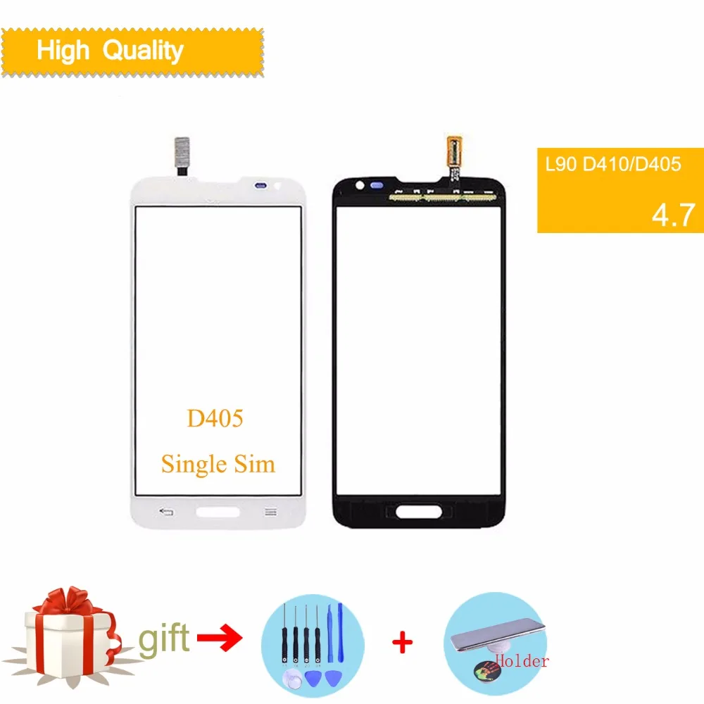 Сенсорный экран для LG L90 D405 D405N / Dual D410 дигитайзер с сенсорным экраном переднее
