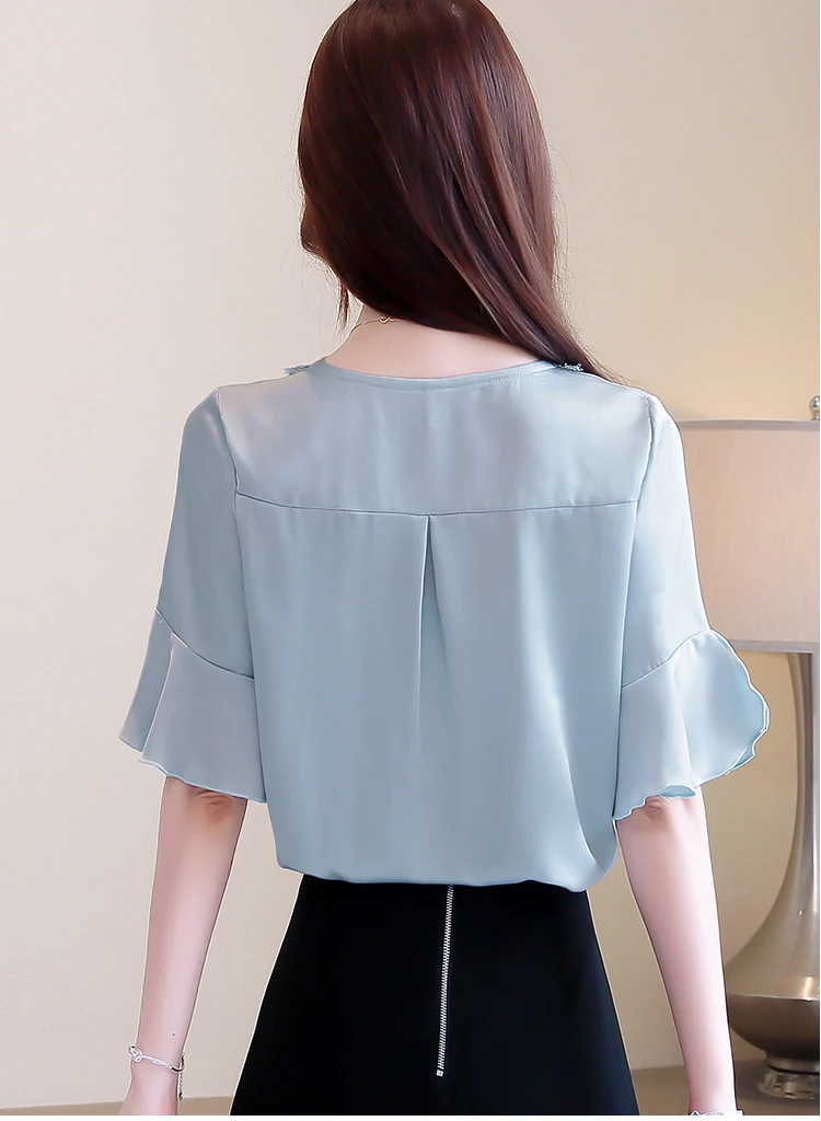 

Plus Size Blouse Women Shirts Top Femme Dames Blouses Zomer 2021 Lace Chiffon Top Womens Blouses and Tops Casual Regular 4890 50
