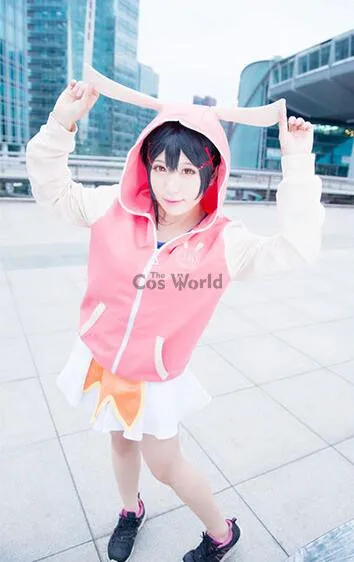 Love Live Yazawa Nico худи с животными свитер пальто куртки верхняя одежда костюмы для