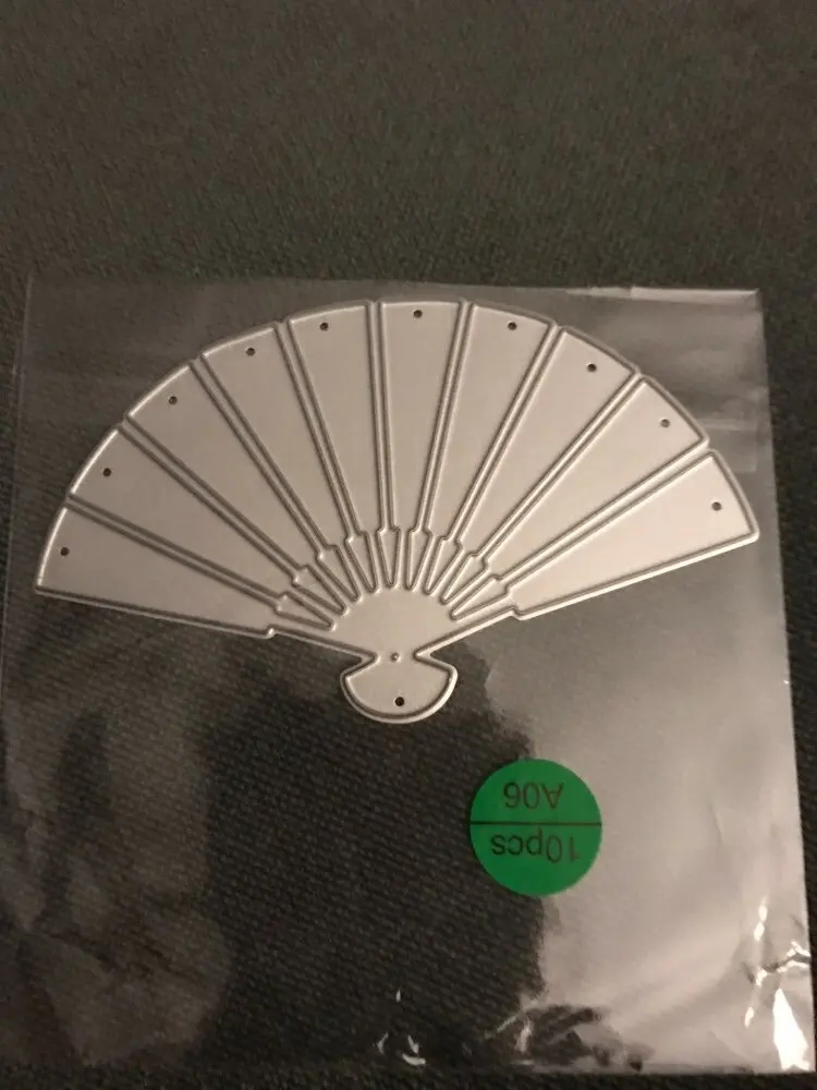 Веер металлические трафареты для пресс формы изготовления карт декоративная