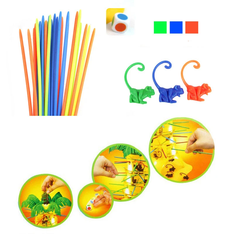 INBEAJY настольные интерактивные игры детские головоломки забавная обезьяна флип