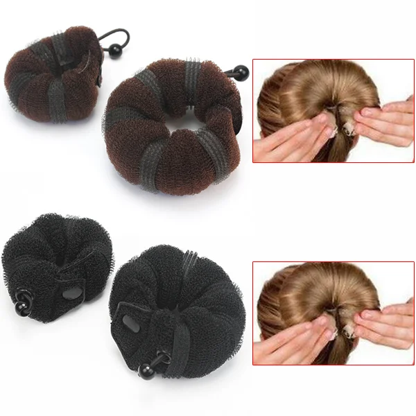 Ручная Укладка волос Updo Bun 2 шт. мягкая прическа инструмент сделай сам для женщин