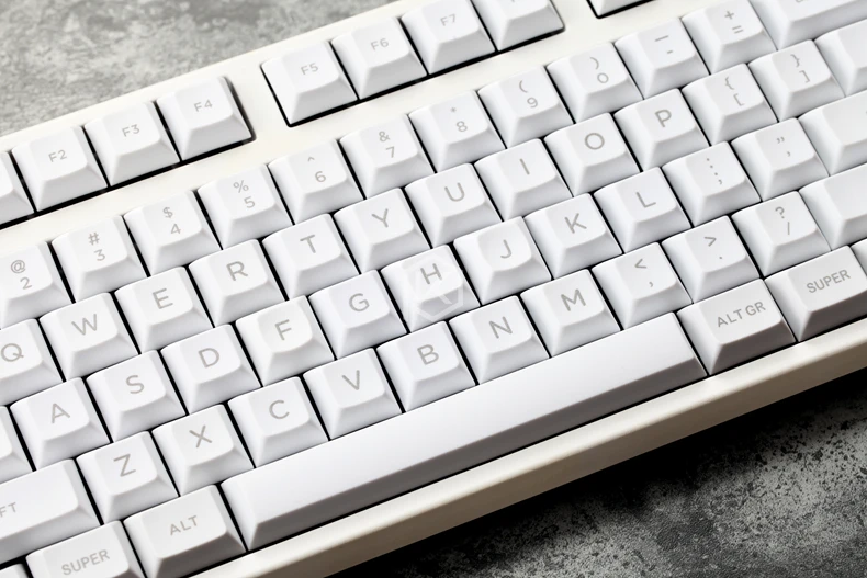 Dsa pbt Топ напечатанные легенды белый серый шрифт колпачки лазерные гравированные
