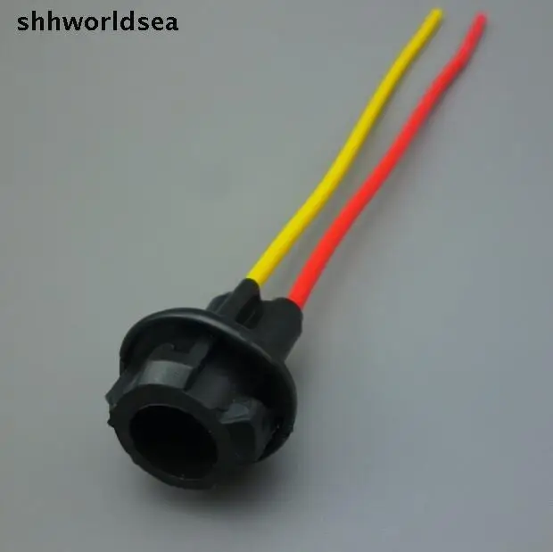 Shhworldsea 300 шт. подходит для лампы 5 Вт T10 держатель пластиковая розетка высокого