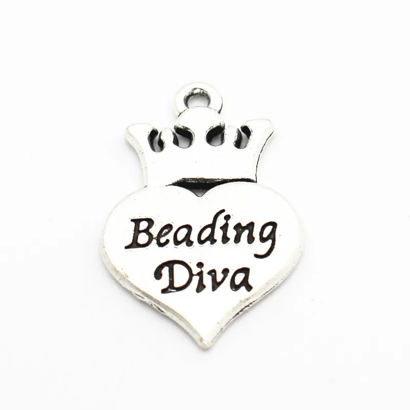 Mix3 12 шт./лот сплав сердце Бисероплетение Дива Висячие Подвески Омар застежка