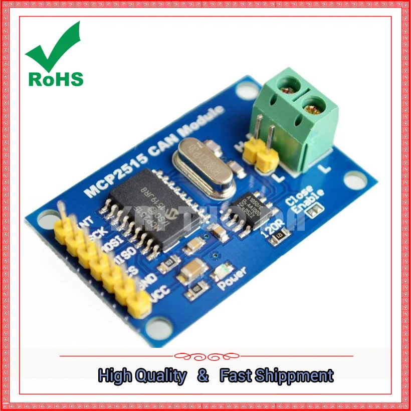 MCP2515 CAN Bus Module TJA1050 приемник SPI Protocol 51 микроконтроллер с одним чипом|board module|board boardc c |