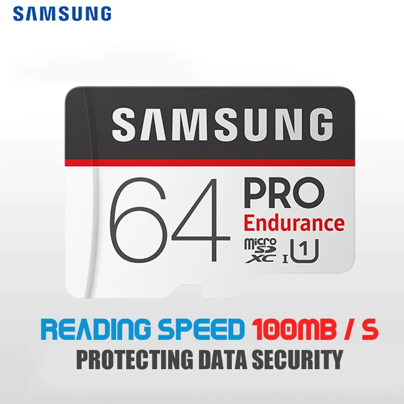 SAMSUNG 100 МБ/с. Micro SD карты 128 ГБ оперативной памяти 32 Гб встроенной 64 карта Class10 U3 U1