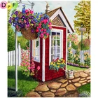 DPF DIY Сад 5D алмазные ремесла настенная живопись ремесла Алмазная Живопись Вышивка крестом Алмазная вышивка мозаика набор полный квадрат