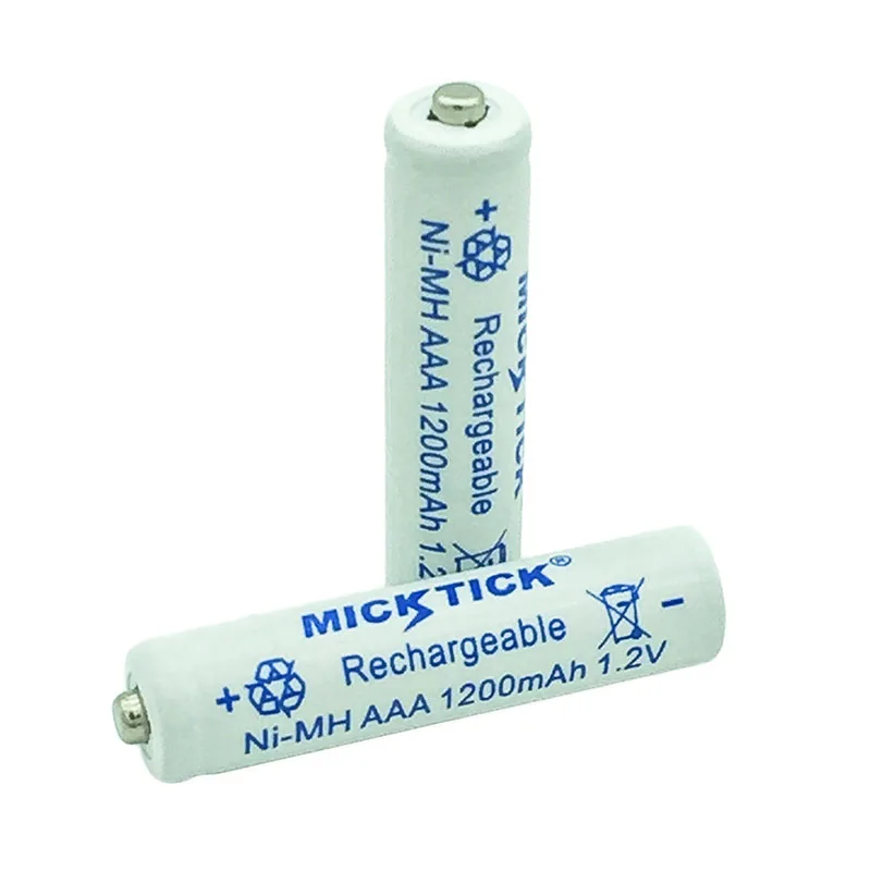 2 шт. 2X 1 в AAA aaa 3A 7 # Ni MH аккумулятор MICKTICK 1200 мАч аккумуляторные батареи цифровые