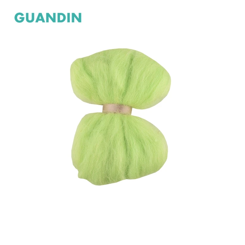 GuanDin необработанный шерстяной войлок сделай сам/рукоделие/валяние/ручная работа