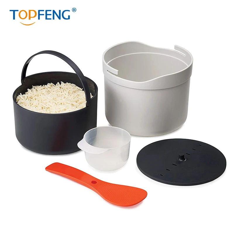 TOPFENG микроволновая печь риса и зерна плита набор