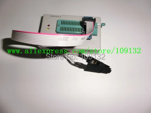 TL866II PLUS USB универсальный Minipro программист 9 шт. Адаптеры + тестовый зажим 25 SPI
