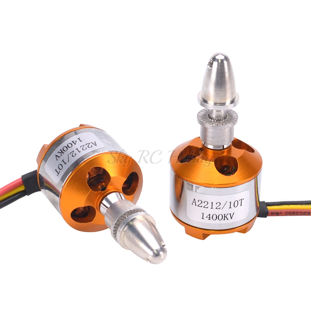 A2212 2212 1400KV 2 3S бесщеточный двигатель 10T для RC FPV неподвижного летательного